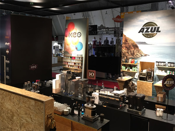 Messestand Loung mit Upcycling Paletten,beln