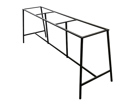 Einbauküche Birke mit Schränken, Tischen, Ablage, Geräten, Auszügen