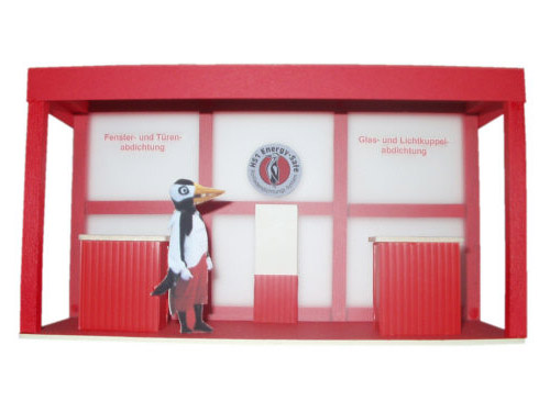 Modell Messestand HS Energy