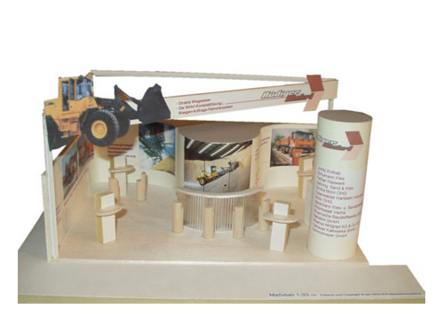 Modell Messestand Whrl