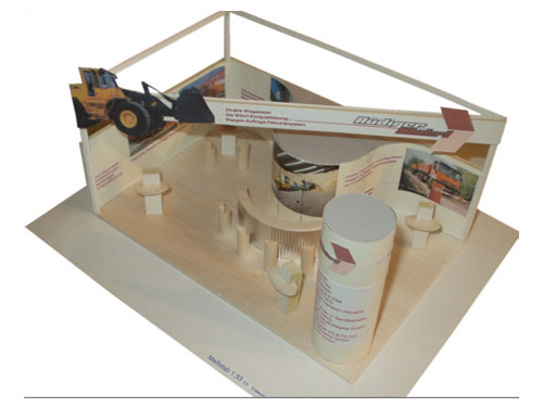 Modell Messestand Whrl